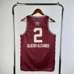 Maglia da uomo Oklahoma City Thunder 2024-25 Shai Gilgeous-Alexander #2 2024-25 Oklahoma City Thunder Shai Gilgeous-Alexander #2 Men’s Jersey