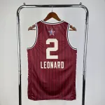 Maillot Hommes 2024/25 LA Clippers All-Star Red Kawhi Leonard #2 Maillot homme LA Clippers All-Star Red Kawhi Leonard #2 saison 2024/25