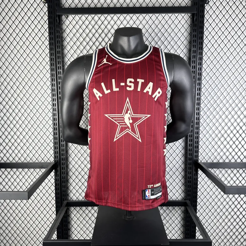 2024/25 Los Angeles Lakers All-Star LeBron James #23 Red Men’s Jersey