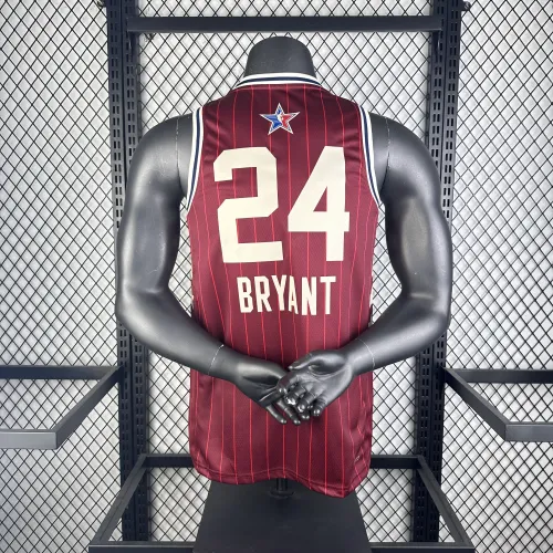 2024/25 Los Angeles Lakers Camiseta All-Star Kobe Bryant #24 Roja Hombre