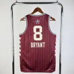 2024/25 Los Angeles Lakers All-Star Kobe Bryant #8 Red Men’s Jersey