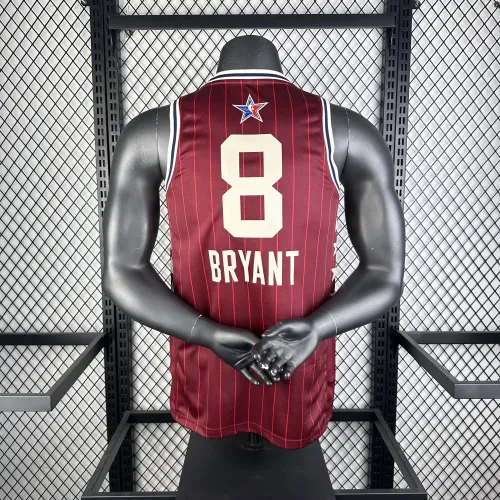 2024/25 Los Angeles Lakers Camiseta All-Star Kobe Bryant #8 Roja Hombre