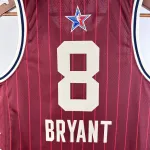 2024/25 Los Angeles Lakers All-Star Kobe Bryant #8 Red Men’s Jersey
