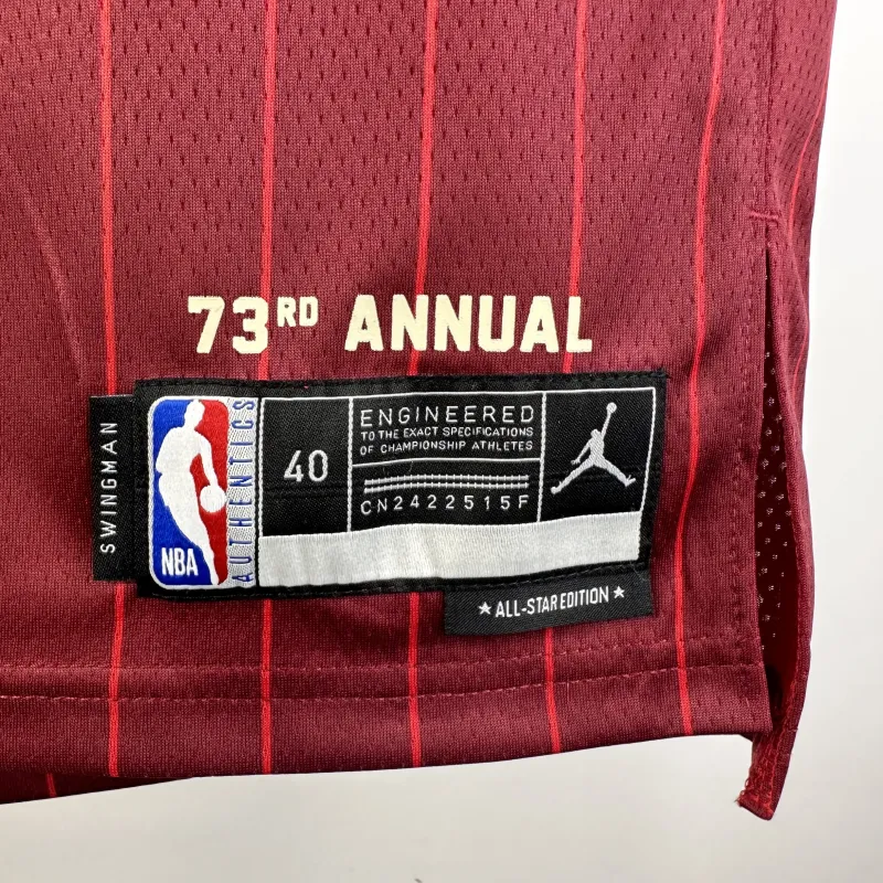 2024/25 Los Angeles Lakers All-Star Kobe Bryant #8 Red Men’s Jersey