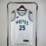 2024/25 Minnesota Timberwolves Maglia da uomo Derrick Rose #25 Retro 2024/25 Minnesota Timberwolves Retro Derrick Rose #25 Men’s Jersey
