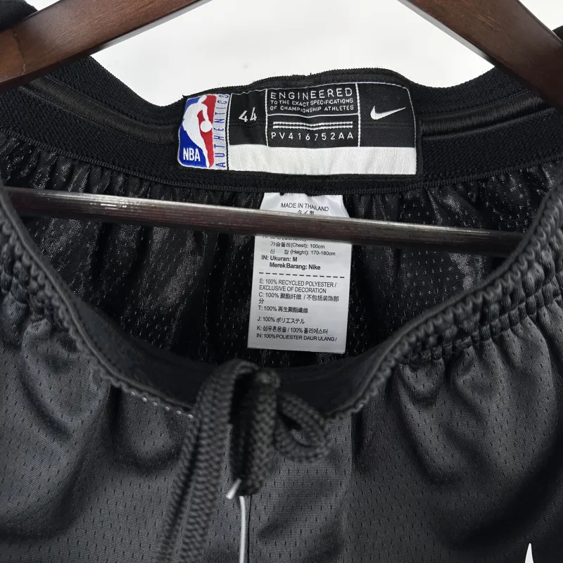 2024-25 Sacramento Kings Away Black Men's Short