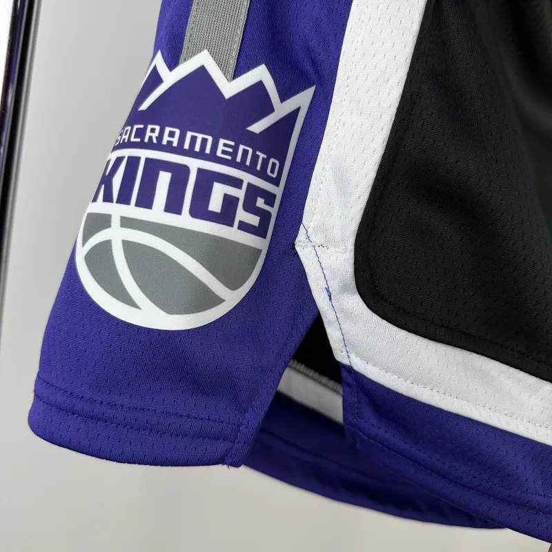 2024-25 Sacramento Kings Away Black Men's Short