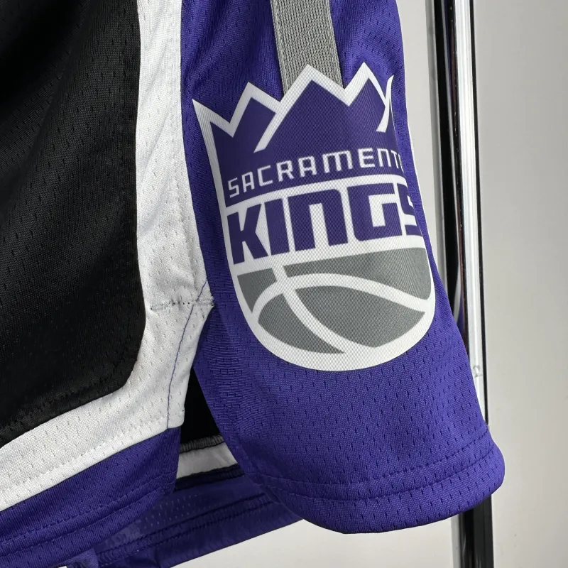 2024-25 Sacramento Kings Away Black Men's Short