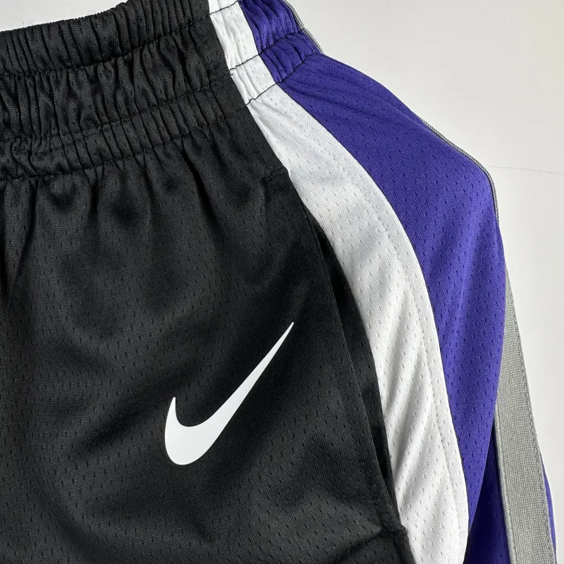 2024-25 Sacramento Kings Away Black Men's Short