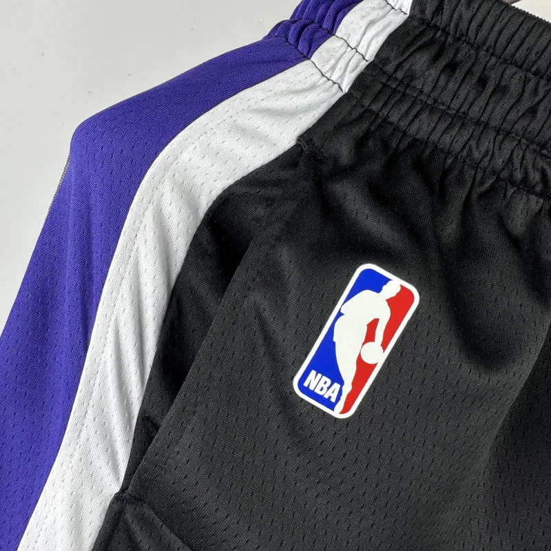 2024-25 Sacramento Kings Away Black Men's Short