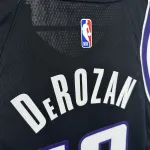 2024-25 Sacramento Kings Away Black DeMar DeRozan #10 Men’s Jersey