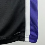 2024-25 Sacramento Kings Away Black Domantas Sabonis #11 Men’s Jersey
