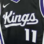 2024-25 Sacramento Kings Away Black Domantas Sabonis #11 Men’s Jersey