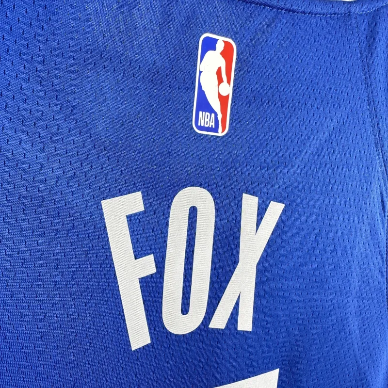 2024-25 Sacramento Kings City Edition De’Aaron Fox #5 Men’s Jersey