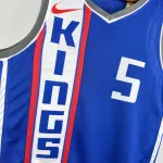 2024-25 Sacramento Kings City Edition De’Aaron Fox #5 Men’s Jersey