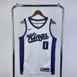 Maillot domicile blanc Malik Monk #0 pour homme des Sacramento Kings 2024-25 2024-25 Sacramento Kings Home White Malik Monk #0 Men’s Jersey