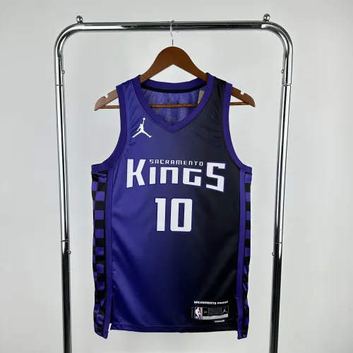 Maglia da uomo dei Sacramento Kings di DeMar DeRozan #10, stagione 2024-25