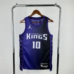 Maglia da uomo dei Sacramento Kings di DeMar DeRozan #10, stagione 2024-25 2024-25 Sacramento Kings DeMar DeRozan #10 Men’s Jersey