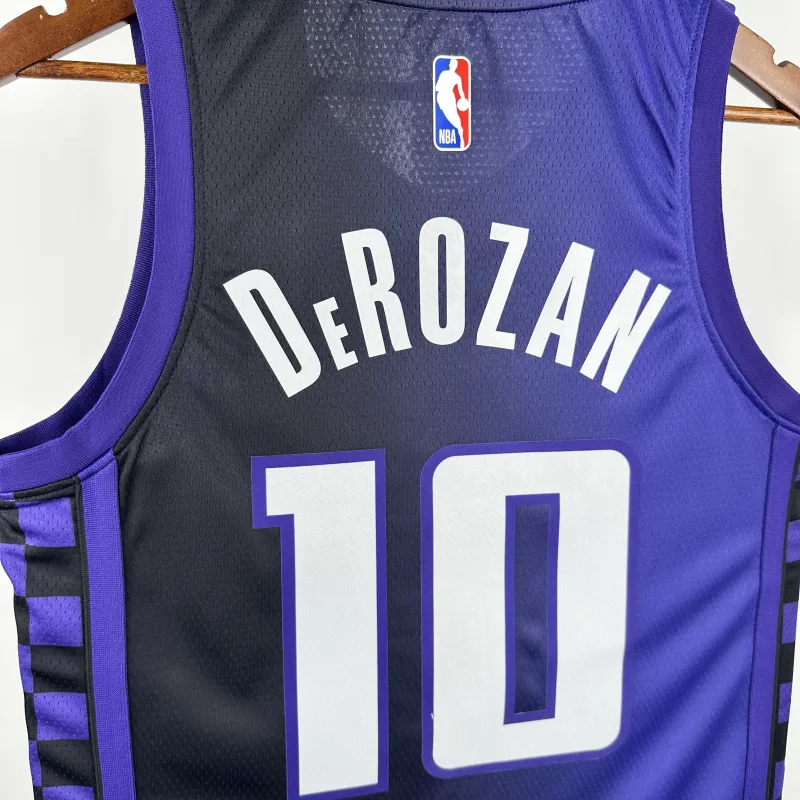 2024-25 Sacramento Kings DeMar DeRozan #10 Men’s Jersey