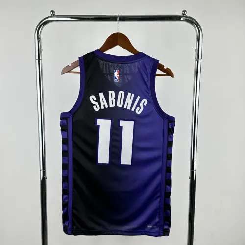 Maglia Sacramento Kings Domantas Sabonis #11 2024-25 da uomo