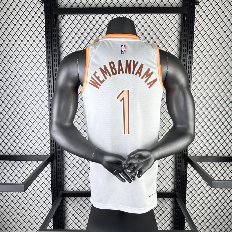2024/25 San Antonio Spurs City Edition Victor Wembanyama #1 Jersey | NBA Swingman Jersey