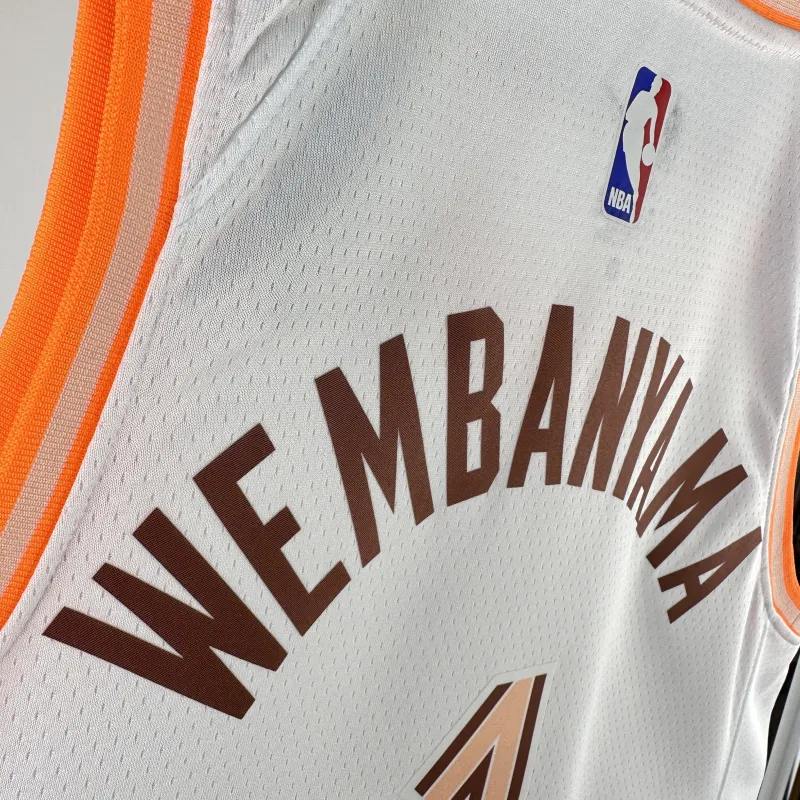 2024/25 San Antonio Spurs City Edition Victor Wembanyama #1 Jersey | NBA Swingman Jersey