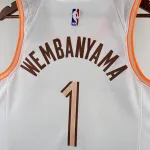 2024/25 San Antonio Spurs City Edition Victor Wembanyama #1 Jersey | NBA Swingman Jersey