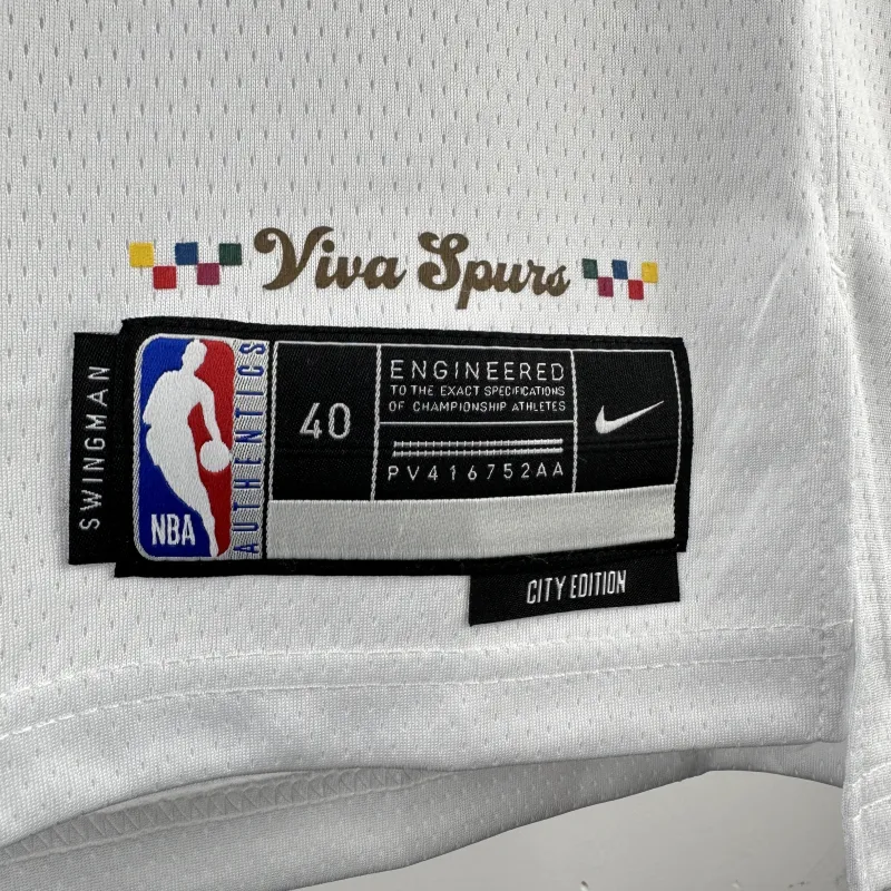 2024/25 San Antonio Spurs City Edition Victor Wembanyama #1 Jersey | NBA Swingman Jersey