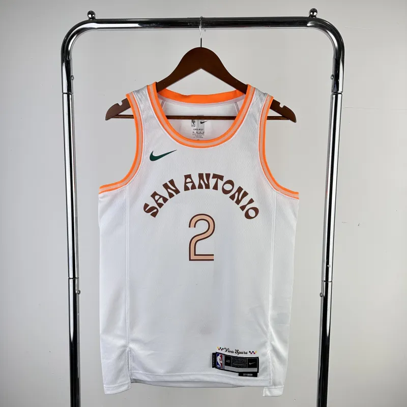 2024/25 San Antonio Spurs City Edition Kawhi Leonard #2 Jersey | NBA Swingman Jersey
