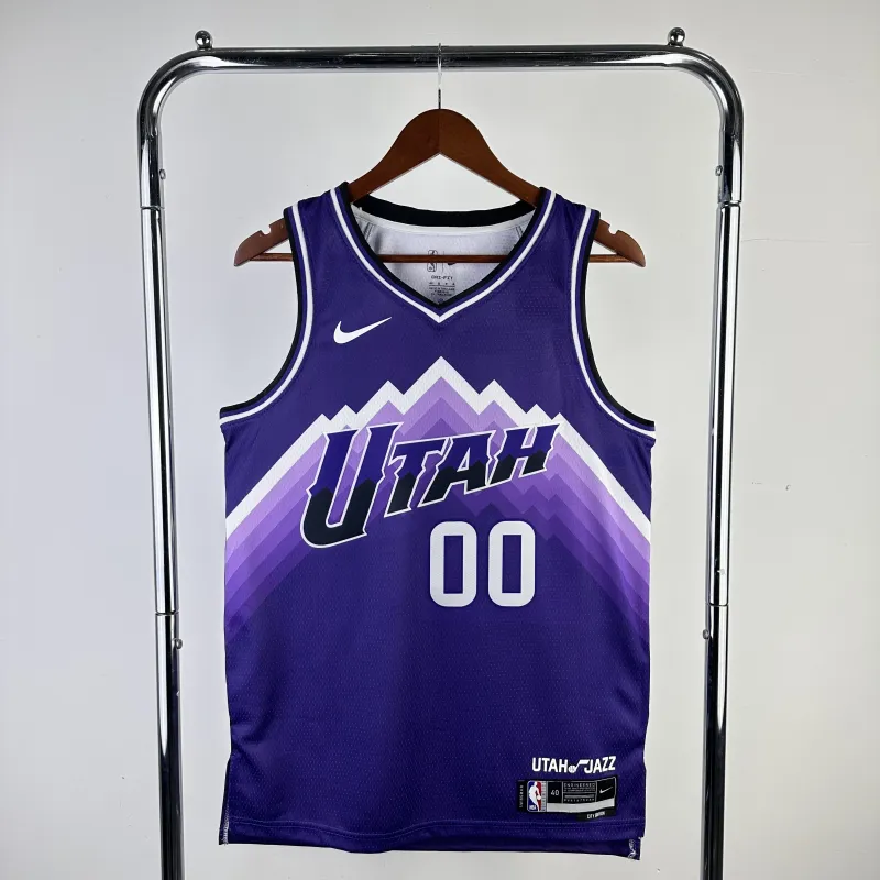 2024/25 Utah Jazz City Edition Jordan Clarkson #00 Men’s Jersey