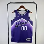 Camiseta 2024/25 Utah Jazz City Edition Jordan Clarkson #00, Hombre 2024/25 Utah Jazz City Edition Jordan Clarkson #00 Men’s Jersey