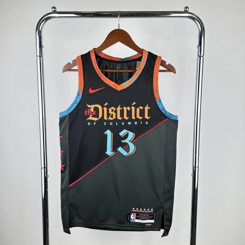 2024-25 Washington Wizards City Edition Jordan Poole #13 Men’s Jersey