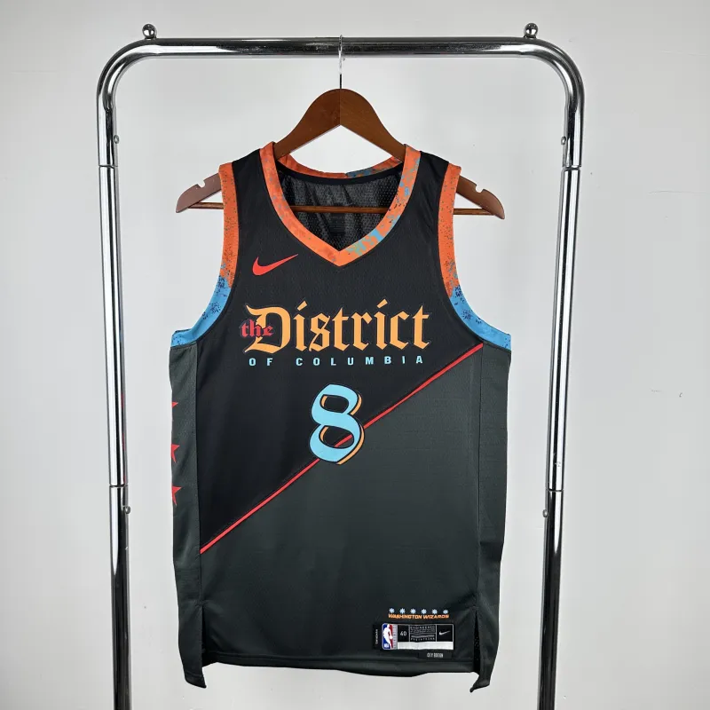 2024-25 Washington Wizards City Edition Deni Avdija #8 Men’s Jersey