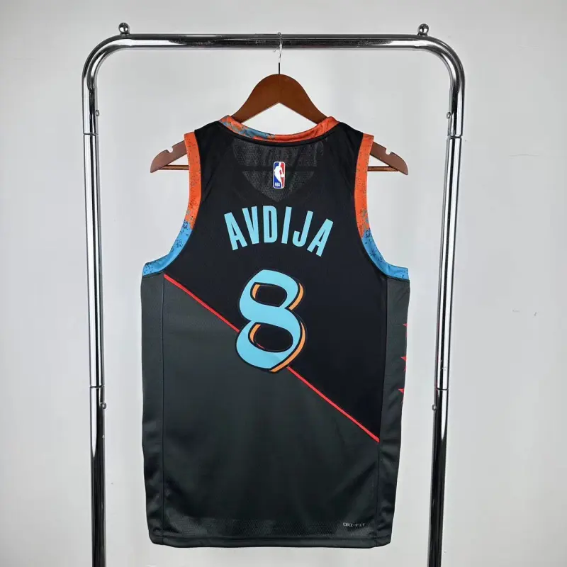 2024-25 Washington Wizards City Edition Deni Avdija #8 Men’s Jersey