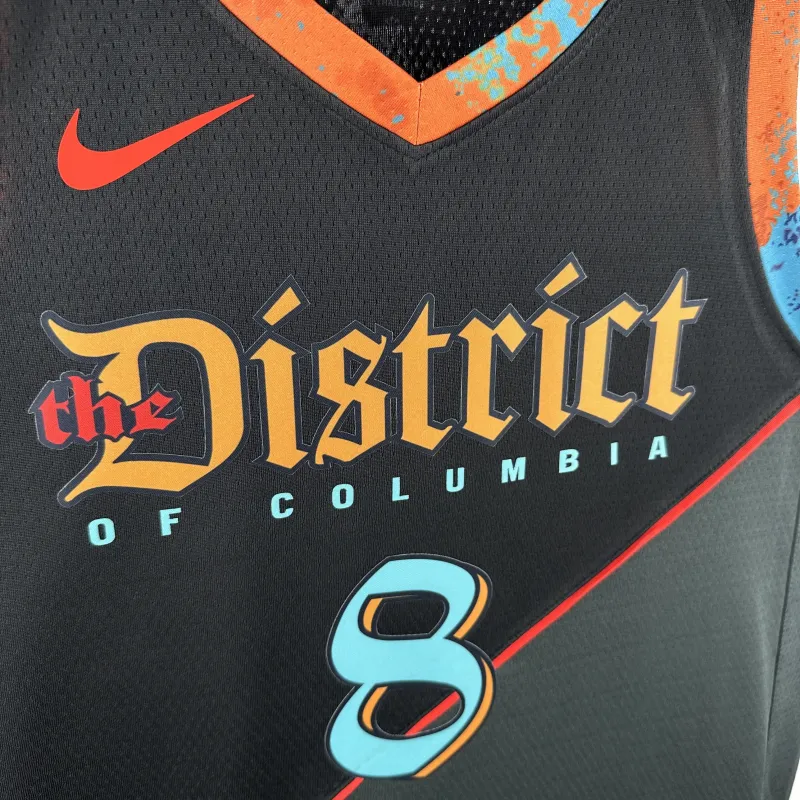 2024-25 Washington Wizards City Edition Deni Avdija #8 Men’s Jersey