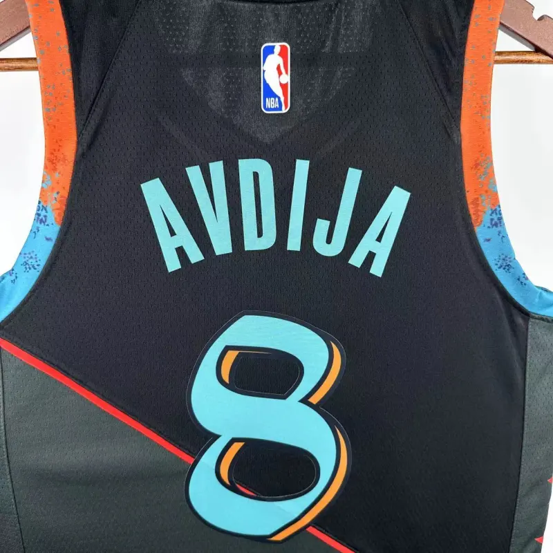 2024-25 Washington Wizards City Edition Deni Avdija #8 Men’s Jersey