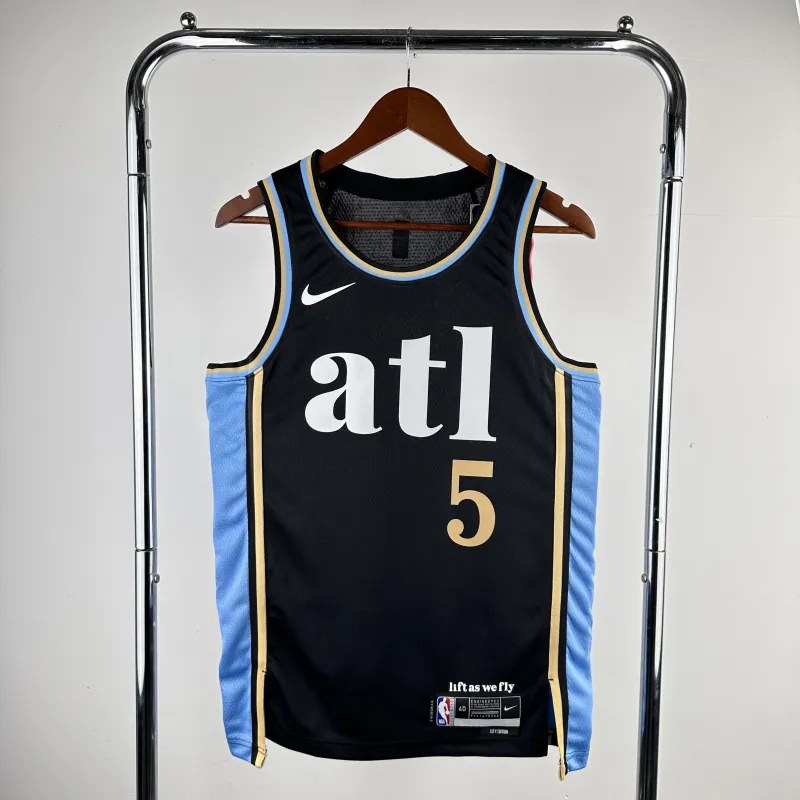 2024/25 Atlanta Hawks City Edition Dejounte Murray #5 Jersey | NBA Swingman Jersey
