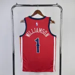 2024-25 New Orleans Pelicans Zion Williamson #1 herenshirt 2024-25 New Orleans Pelicans Zion Williamson #1 Men’s Jersey