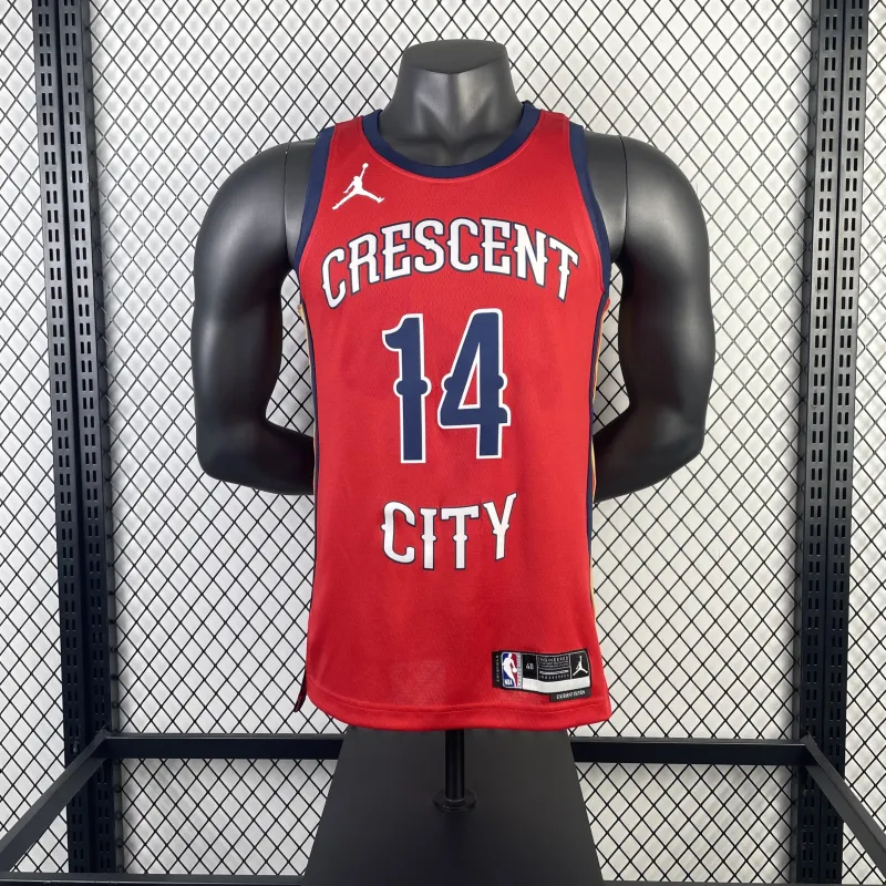 2024-25 New Orleans Pelicans Brandon Ingram #14 Men’s Jersey