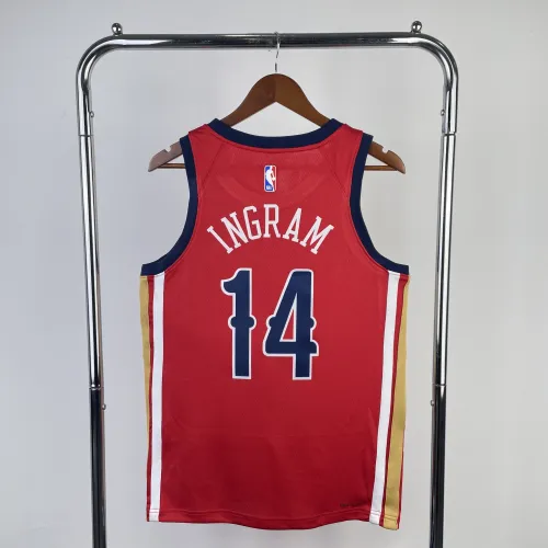 2024-25 New Orleans Pelicans Brandon Ingram #14 herenshirt
