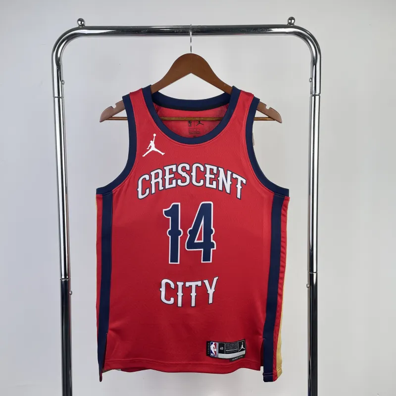 2024-25 New Orleans Pelicans Brandon Ingram #14 Men’s Jersey