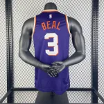 2024/25 Phoenix Suns Away Purple Bradley Beal #3 Men’s Jersey
