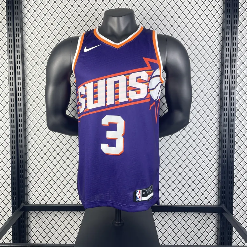2024/25 Phoenix Suns Away Purple Bradley Beal #3 Men’s Jersey