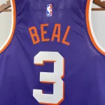 2024/25 Phoenix Suns Away Purple Bradley Beal #3 Men’s Jersey
