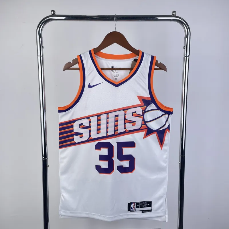 2024/25 Phoenix Suns Home White Kevin Durant #35 Men’s Jersey