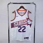 Camiseta 2024/25 Phoenix Suns Home White Deandre Ayton #22, Hombre 2024/25 Phoenix Suns Home Camiseta blanca Deandre Ayton #22 Hombre