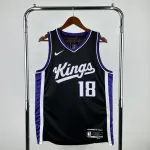 2024-25 Sacramento Kings Black Russell Westbrook #18 Men’s Jersey