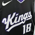 2024-25 Sacramento Kings Black Russell Westbrook #18 Men’s Jersey