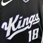 2024-25 Sacramento Kings Black Russell Westbrook #18 Men’s Jersey