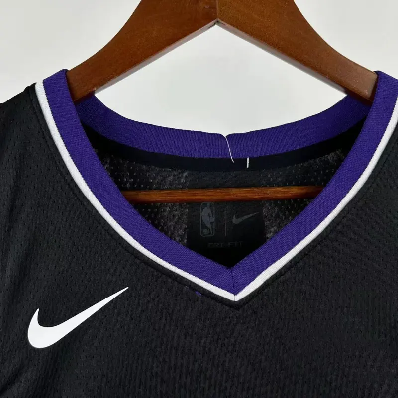 2024-25 Sacramento Kings Black Russell Westbrook #18 Men’s Jersey